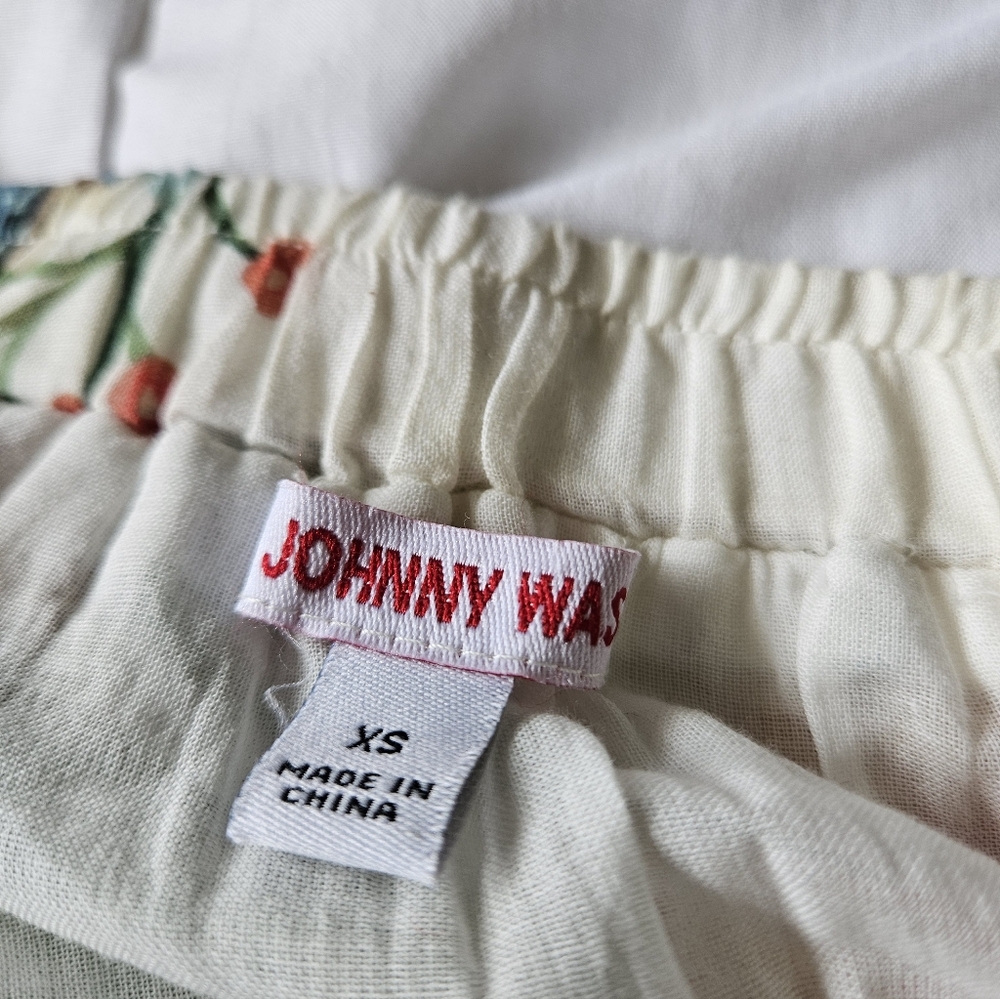 Johnny Was Ardell Tiered Ruffle Midi Skirt - Size XS - Picture 5 of 14